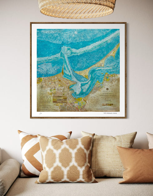 Nantucket Harbor Nautical Chart | Limited Edition Prints
